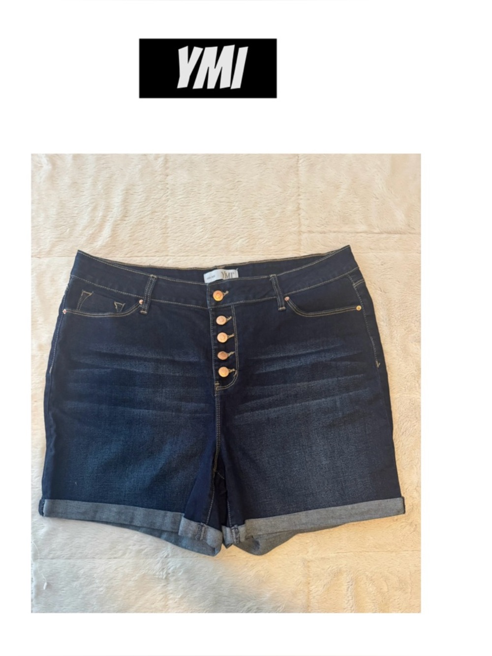 NWOT YMI Jean Shorts 16